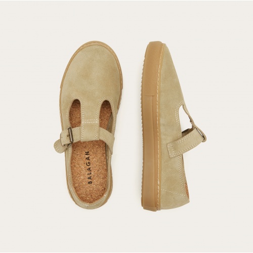 Sababa Sneakers, wheat velvet
